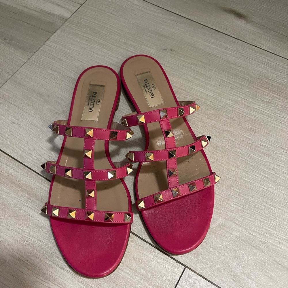 Valentino Rockstud Sandals 37.5